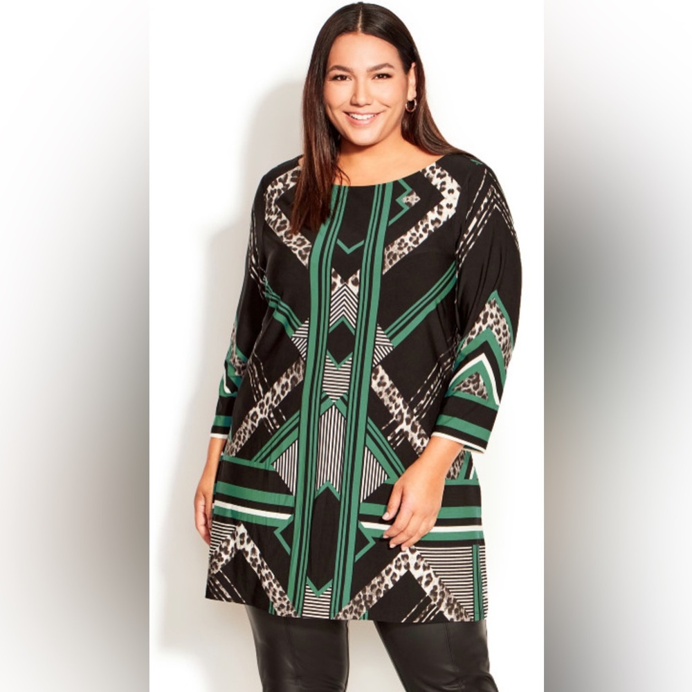 Avenue plus size tunic
